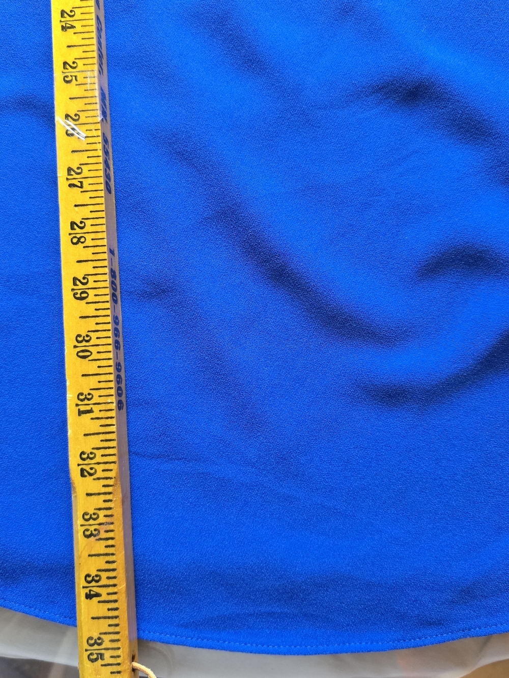 Trina Turk Royal Blue Dress Size Medium Sample - Picture 7 of 10